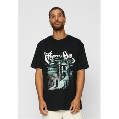 Merchcode Cypress Hill Temples Of Boom Oversize T-Shirt Black Čierna S Merchcode Cypress Hill Temples Of Boom Oversize T-Shirt Black Čierna S