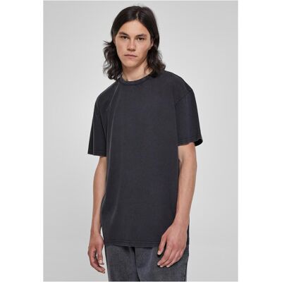 Urban Classics Heavy Oversized Acid Wash Tee Black Šedá 3xl Urban Classics Heavy Oversized Acid Wash Tee Black Šedá 3xl