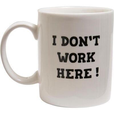 Mister Tee Don'T Work Here Cup White Šedá One Size Mister Tee Don'T Work Here Cup White Šedá One Size
