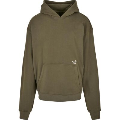 Mister Tee K-Dot Heavy Oversize Hooded Olive Kaki Xl Mister Tee K-Dot Heavy Oversize Hooded Olive Kaki Xl