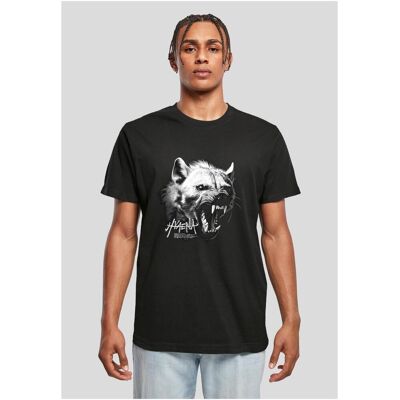 Mister Tee Black T-Shirt Hyeana Čierna L Mister Tee Black T-Shirt Hyeana Čierna L