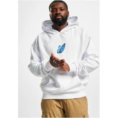 Mister Tee Le Papillon Heavy Oversize Hoody White Šedá Xl Mister Tee Le Papillon Heavy Oversize Hoody White Šedá Xl