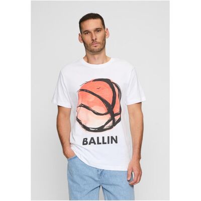 Mister Tee Ball T-Shirt White Biela Xl Mister Tee Ball T-Shirt White Biela Xl