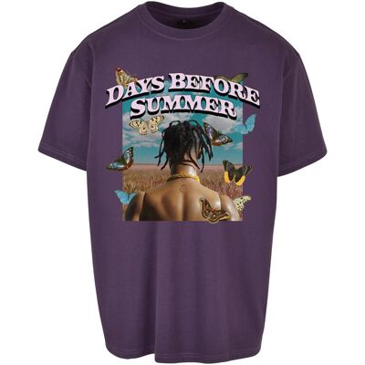 Mister Tee Days Before Summer Oversize Tee Purplenight Fialová Xxl Mister Tee Days Before Summer Oversize Tee Purplenight Fialová Xxl