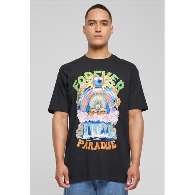 Mister Tee Black T-Shirt Paradise Oversize Čierna Xl Mister Tee Black T-Shirt Paradise Oversize Čierna Xl