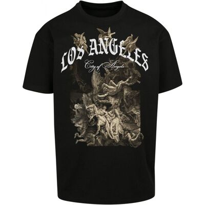 Mister Tee Oversize City Of Angels T-Shirt Black Čierna Xl Mister Tee Oversize City Of Angels T-Shirt Black Čierna Xl