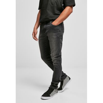 Urban Classics Men'S Slim Fit Jeans - Black Čierna 30/32 Urban Classics Men'S Slim Fit Jeans - Black Čierna 30/32