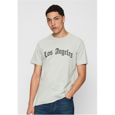 Mister Tee Men'S Los Angeles Wording T-Shirt Light Asphalt Šedá 3xl Mister Tee Men'S Los Angeles Wording T-Shirt Light Asphalt Šedá 3xl