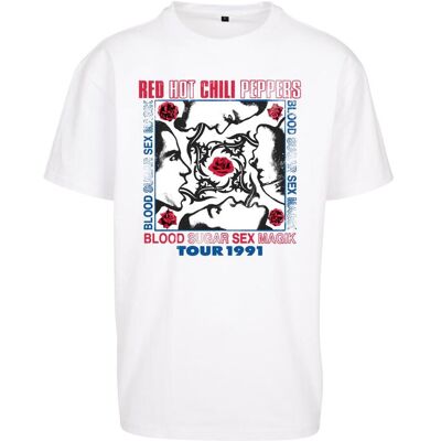 Mister Tee Red Hot Chilli Peppers Oversize T-Shirt White Biela 5xl Mister Tee Red Hot Chilli Peppers Oversize T-Shirt White Biela 5xl