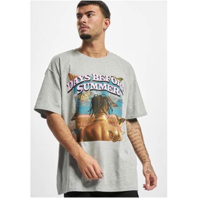 Mister Tee Days Before Summer Oversize T-Shirt Gray Šedá S Mister Tee Days Before Summer Oversize T-Shirt Gray Šedá S