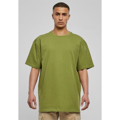 Urban Classics Heavy Ovesized Tee 2-Pack Newoliv+white Kaki S Urban Classics Heavy Ovesized Tee 2-Pack Newoliv+white Kaki S