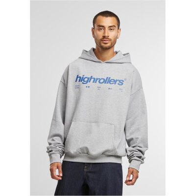 Mister Tee Men'S Hoodie Highrollers Oversize Gray Šedá S Mister Tee Men'S Hoodie Highrollers Oversize Gray Šedá S