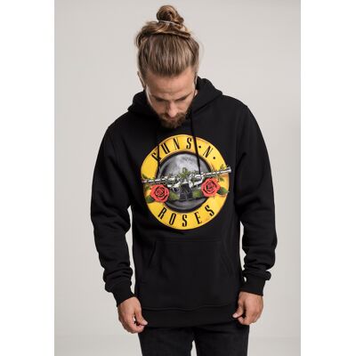 Merchcode Black Hood With Guns N' Roses Logo Čierna S Merchcode Black Hood With Guns N' Roses Logo Čierna S