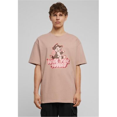 Mister Tee Men'S T-Shirt Nice For What Heavy Oversize Tee - Pink Krémová M Mister Tee Men'S T-Shirt Nice For What Heavy Oversize Tee - Pink Krémová M