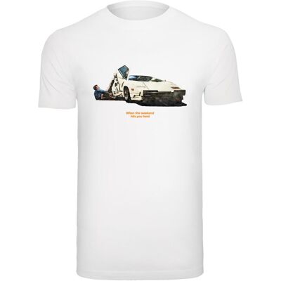 Mister Tee Weekend Wolf Tee White Biela Xxl Mister Tee Weekend Wolf Tee White Biela Xxl
