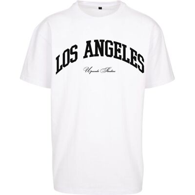 Mister Tee L.A. College Oversize T-Shirt White Biela Xxl Mister Tee L.A. College Oversize T-Shirt White Biela Xxl