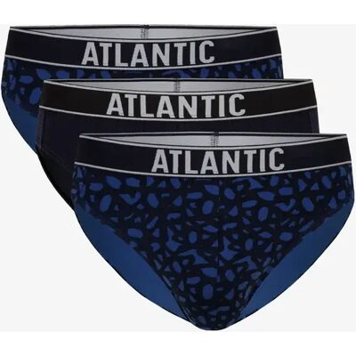 Atlantic 3-Pack Pánske Športové Slipy Čierna M Atlantic 3-Pack Pánske Športové Slipy Čierna M