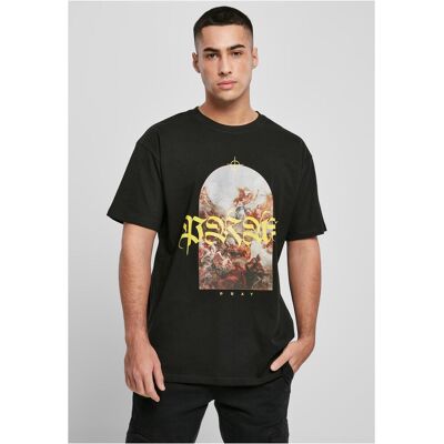 Mister Tee Pray Painting Oversize Tee Black Čierna L Mister Tee Pray Painting Oversize Tee Black Čierna L