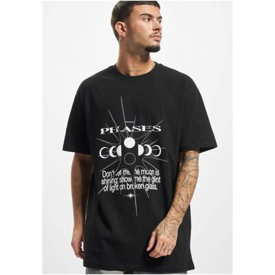 Mister Tee Moon Phases Black T-Shirt Čierna Xs Mister Tee Moon Phases Black T-Shirt Čierna Xs