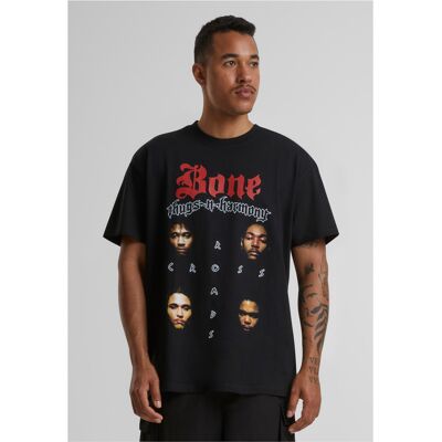 Merchcode Bone-Thugs-N-Harmony Crossroads Oversize T-Shirt Black Čierna S Merchcode Bone-Thugs-N-Harmony Crossroads Oversize T-Shirt Black Čierna S
