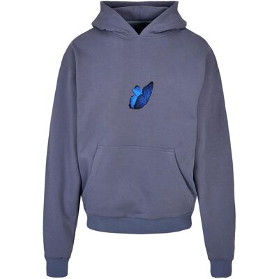 Mister Tee Le Papillon Heavy Oversize Hoody Vintageblue Šedá Xl Mister Tee Le Papillon Heavy Oversize Hoody Vintageblue Šedá Xl
