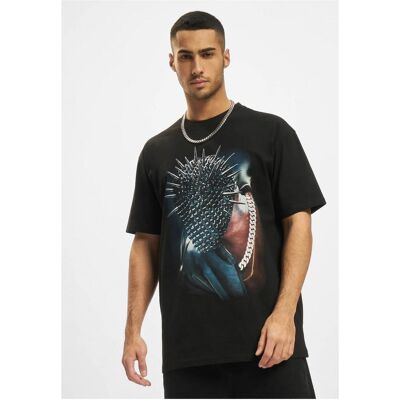 Mister Tee Thorned Mask Oversize Tee Black Čierna M Mister Tee Thorned Mask Oversize Tee Black Čierna M