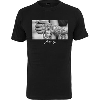 Mister Tee Pray 2.0 T-Shirt Black Čierna 3xl Mister Tee Pray 2.0 T-Shirt Black Čierna 3xl