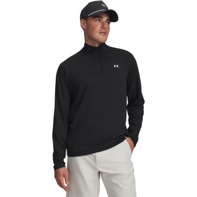 Pánske Tričko Under Armour T2g Na Zips Čierna Xs Pánske Tričko Under Armour T2g Na Zips Čierna Xs