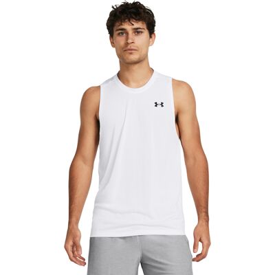 Men'S Under Armour Tech Tank Top Biela Xxl Men'S Under Armour Tech Tank Top Biela Xxl