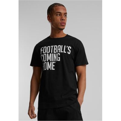 Merchcode Coming Home Logo Football Shirt Black Čierna M Merchcode Coming Home Logo Football Shirt Black Čierna M