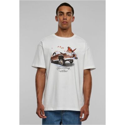 Mister Tee Pimp And Butterfly Oversize T-Shirt White Biela L Mister Tee Pimp And Butterfly Oversize T-Shirt White Biela L