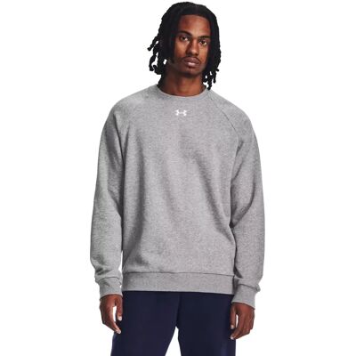 Men'S Under Armour Rival Fleece Crew Sweatshirt Šedá Xl Men'S Under Armour Rival Fleece Crew Sweatshirt Šedá Xl