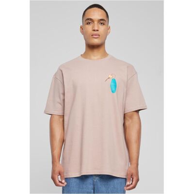 Mister Tee California Motel Oversize Tee Dukrose Ružová S Mister Tee California Motel Oversize Tee Dukrose Ružová S