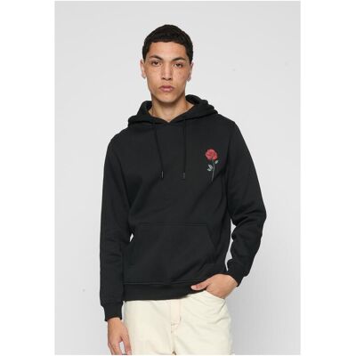 Mister Tee Wild Rose With Hood Black Čierna Xxl Mister Tee Wild Rose With Hood Black Čierna Xxl