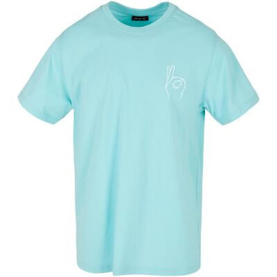Mister Tee Easy Sign Tee Berylblue Tyrkysová Xs Mister Tee Easy Sign Tee Berylblue Tyrkysová Xs