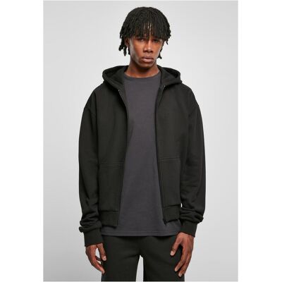 Urban Classics Ultra Heavy Zip Hoody Black Šedá L Urban Classics Ultra Heavy Zip Hoody Black Šedá L