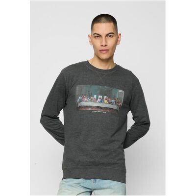 Mister Tee Can'T Hang With Us Crewneck Charcoal Šedá Xl Mister Tee Can'T Hang With Us Crewneck Charcoal Šedá Xl