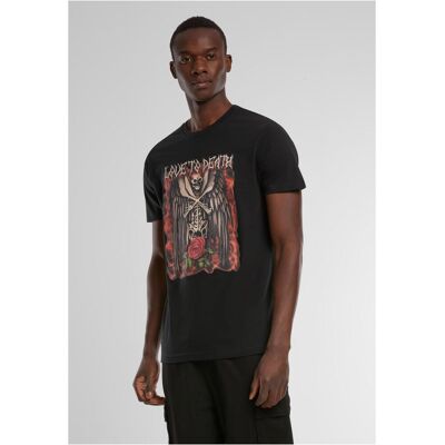 Mister Tee Black Love To Death T-Shirt Čierna M Mister Tee Black Love To Death T-Shirt Čierna M