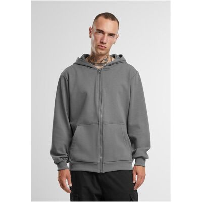 Urban Classics Men'S Zip-Up Hoodie Cozy Gray Šedá S Urban Classics Men'S Zip-Up Hoodie Cozy Gray Šedá S