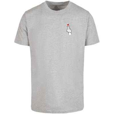 Mister Tee Men'S T-Shirt Love Sign Tee 2.0 Grey Šedá M Mister Tee Men'S T-Shirt Love Sign Tee 2.0 Grey Šedá M