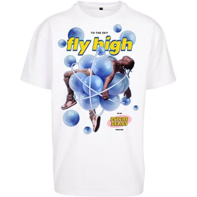 Mister Tee Psychadelic Oversize T-Shirt White Biela Xl Mister Tee Psychadelic Oversize T-Shirt White Biela Xl
