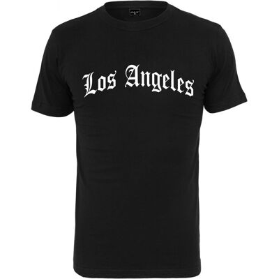 Mister Tee Black T-Shirt With Los Angeles Inscription Čierna Xxl Mister Tee Black T-Shirt With Los Angeles Inscription Čierna Xxl