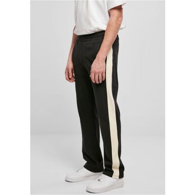 Urban Classics Black Striped Trousers Čierna Xxl Urban Classics Black Striped Trousers Čierna Xxl