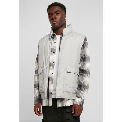 Urban Classics Lightweight Asphalt Vest Clean Puffer Vest Šedá 3xl Urban Classics Lightweight Asphalt Vest Clean Puffer Vest Šedá 3xl