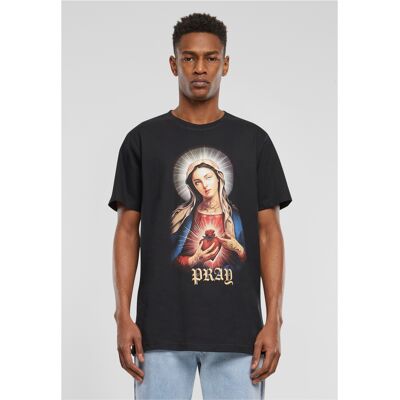 Mister Tee Men'S T-Shirt Praying Mary Black Čierna M Mister Tee Men'S T-Shirt Praying Mary Black Čierna M