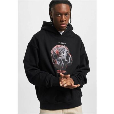Mister Tee Men'S Flying High Heavy Oversize Hoody - Black Čierna L Mister Tee Men'S Flying High Heavy Oversize Hoody - Black Čierna L