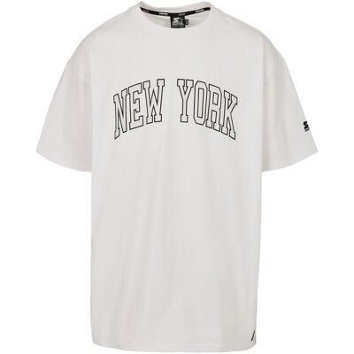 Starter Black Label Pánske Tričko Starter New York Biele Biela Xs Starter Black Label Pánske Tričko Starter New York Biele Biela Xs