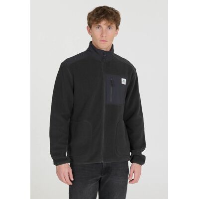 Men'S Fleece Sweatshirt Whistler Felis Čierna L Men'S Fleece Sweatshirt Whistler Felis Čierna L