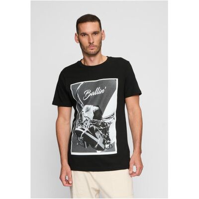 Mister Tee Ballin 3.0 T-Shirt Black Čierna M Mister Tee Ballin 3.0 T-Shirt Black Čierna M