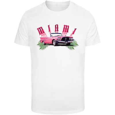 Mister Tee Men'S T-Shirt Miami - White Biela S Mister Tee Men'S T-Shirt Miami - White Biela S